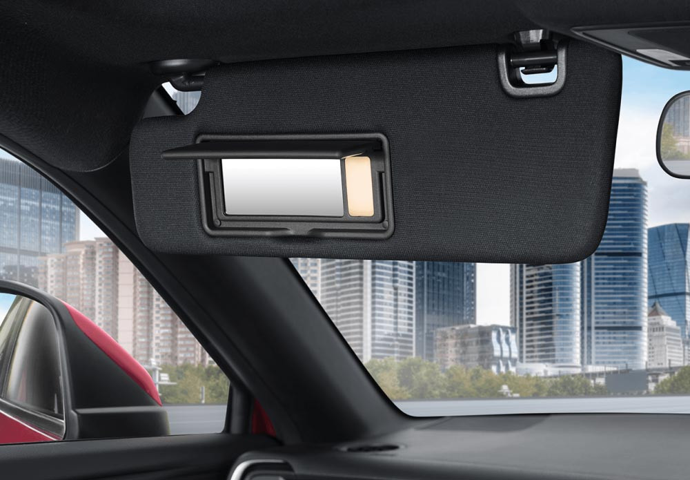 Vanity Mirror With Lamp